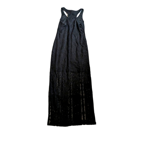 No Boundaries Black Lace Maxi Dress - Picture 3 of 4
